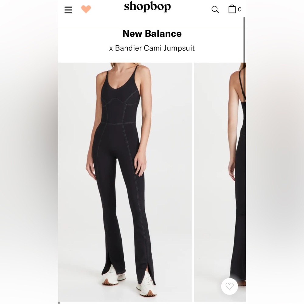 NWT Bandier x New Balance Cami jumpsuit